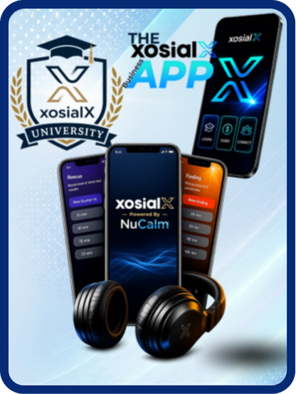 xosialX All-Access Pass: University, Business App, and NuCalm